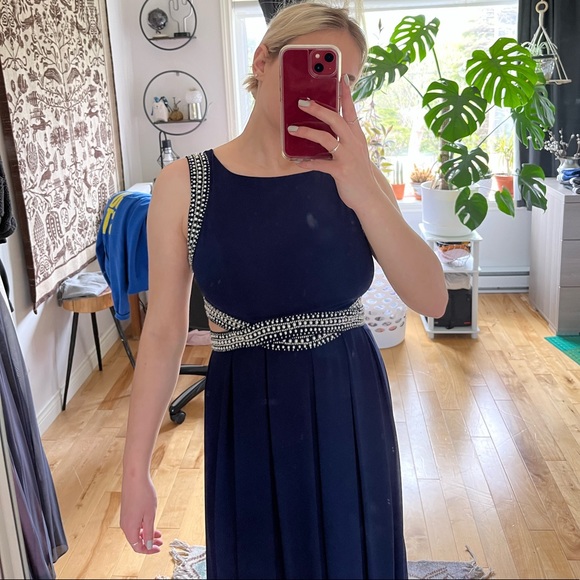 Floor Length Prom Dress - Picture 9 of 12